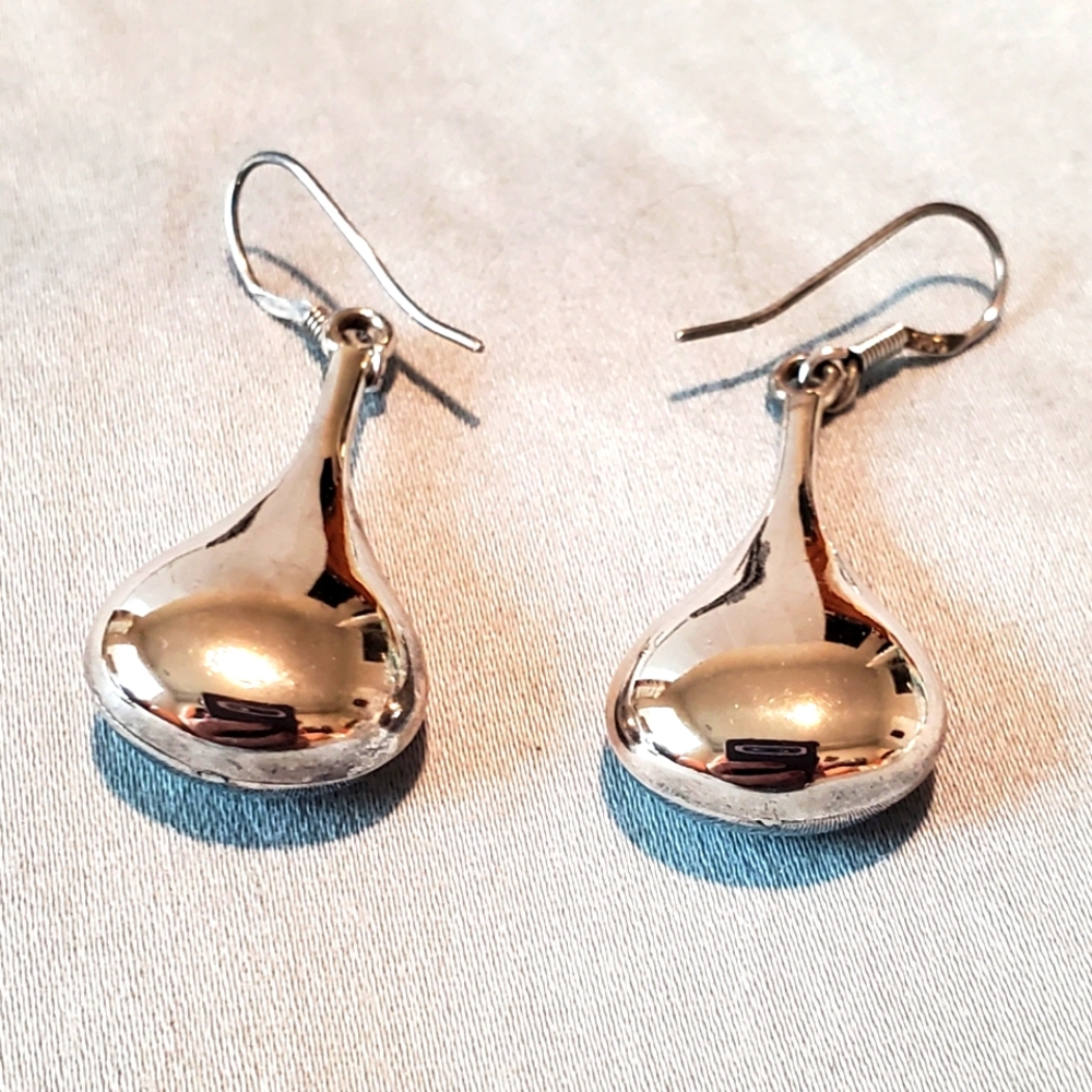 HERSHEY KISS .925 SILVER EARRINGS